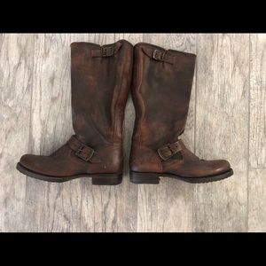 Like new Frye Veronica Brown Leather Boots